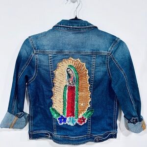 Virgen de Guadalupe Denim Jacket